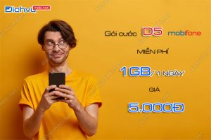 Cách đăng ký gói D5 Mobi nhanh nhất