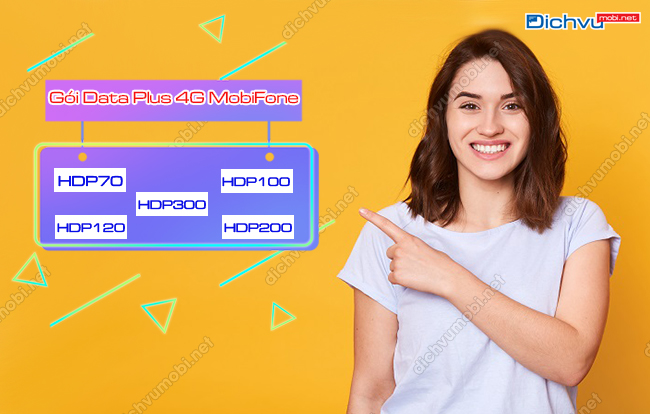 gói cước 4G Data Plus MobiFone 