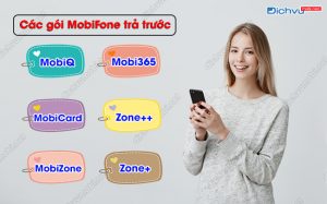 các gói MobiFone trả trước