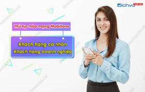 thủ tục hòa mạng MobiFone