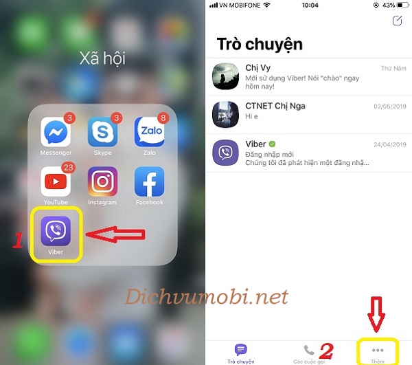 Cách thay đổi ảnh đại diện, avatar của Viber