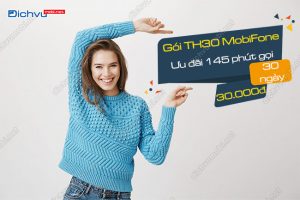 Gói cước TH30 MobiFone Ưu đãi 145 phút gọi