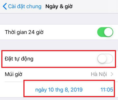 thay doi thoi gian messenger