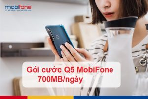 Đăng ký gói Q5 MobiFone