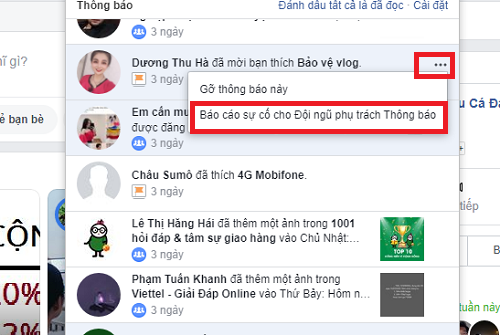 chan loi moi thich trang facebook