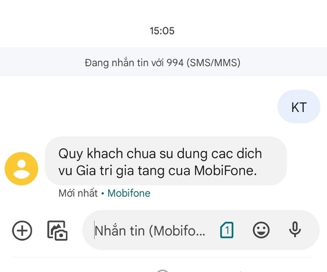 cách huỷ các dịch vụ mobifone