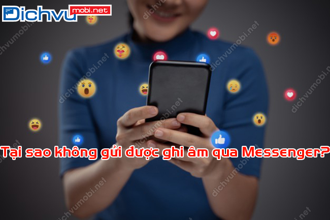 lỗi không gửi được file ghi âm qua Messenger