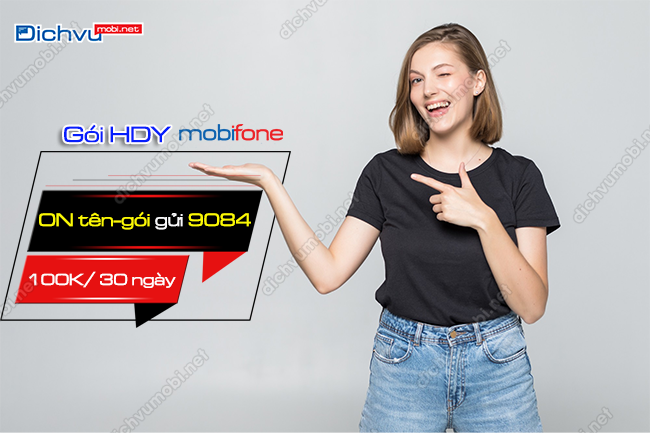 Cách đăng ký gói cước HDY MobiFone