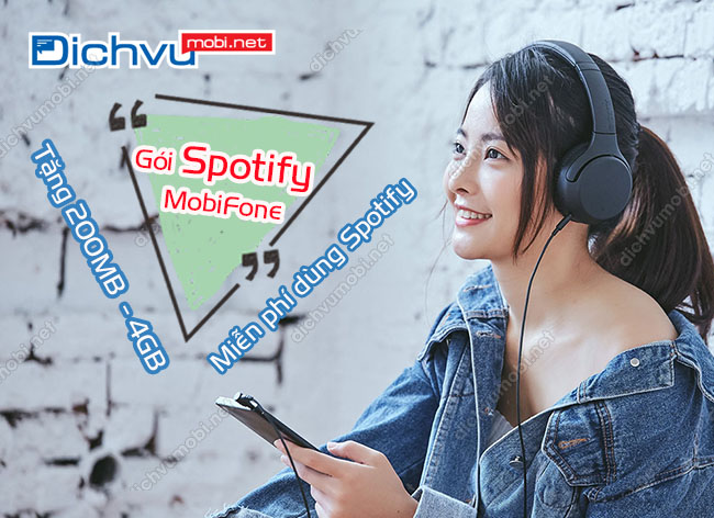 gói cuoc spotify mobifone