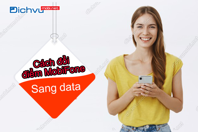 cach doi diem mobifone sang data