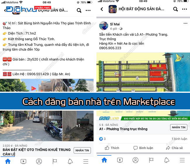 Cach dang ban nha tren marketplace