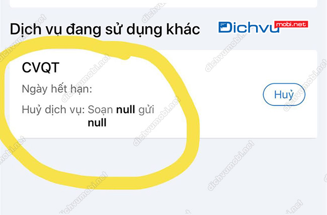 dich vu null mobifone la gi?