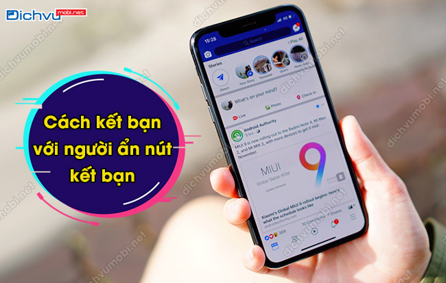 kết bạn với người ẩn nút kết bạn 