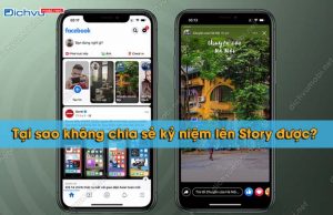 khong chia se ky niem len Story duoc