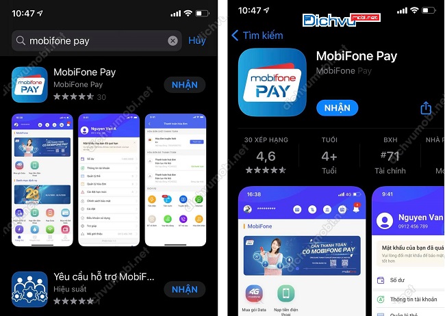 cách sử dụng ví điện tử MobiFone 