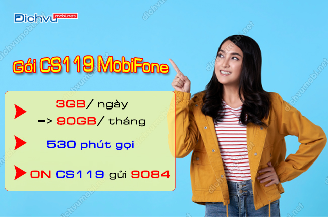 goi cuoc cs119 mobifone