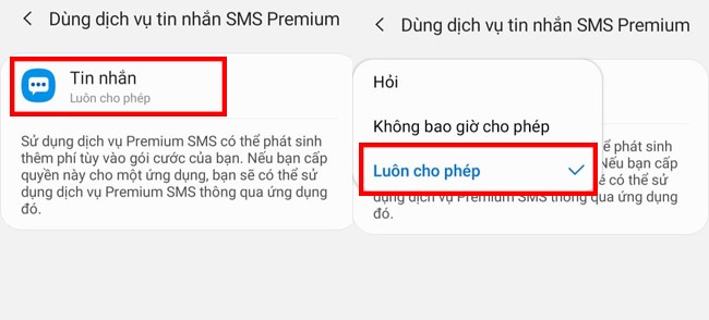 khong gui duoc tin nhan cho tong dai mobifone