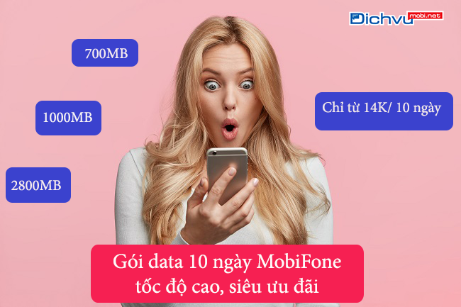 gói data 10 ngày mobifone