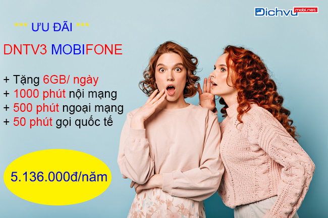 gói cước dntv3 mobifone