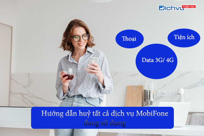 huỷ tất cả dịch vụ mobifone