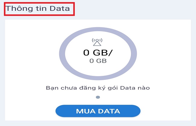 kiểm tra dung lượng gói 4g mobi đang dùng