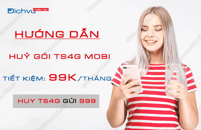 cach huy goi ts4g mobifone