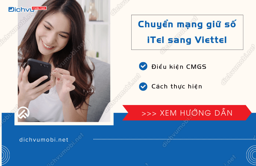 chuyen mang giu so itel sang viettel