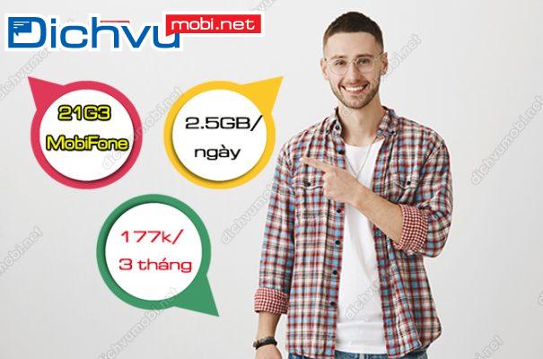 goi cuoc 21g3 mobifone