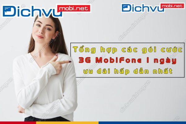 Cách đăng ký 3G MobiFone 1 ngày 2020
