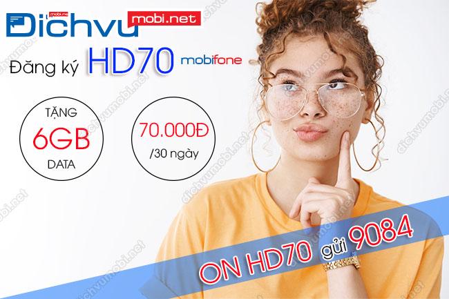 Cách đăng ký gói HD70 MobiFone Cú pháp đăng ký gói HD70 MobiFone