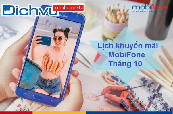 lich khuyen mai mobifone thang 10 2019