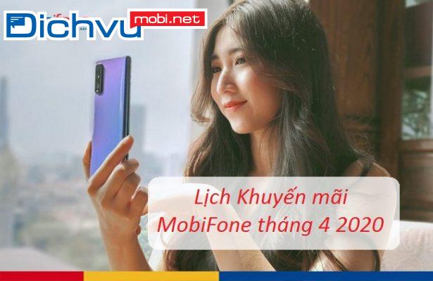 lich khuyen mai mobifone thang 4 2020