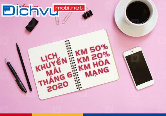 lich khuyen mai mobifone thang 6 2020