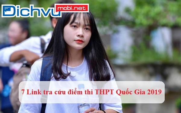 link tra cuu diem thi thpt 2019
