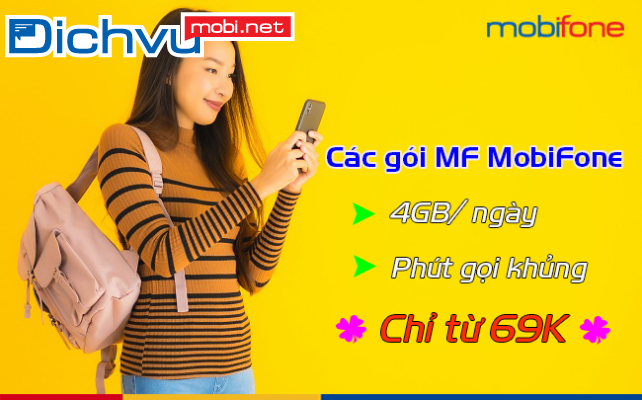 Đăng ký gói trả sau MobiFone 69K ưu đãi tới 1000 phút gọi