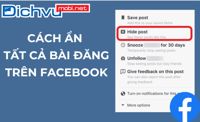 Hướng dẫn cách ẩn bài đăng cũ trên Facebook nhanh nhất