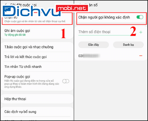 Mách bạn: Cách chặn cuộc gọi giấu số MobiFone