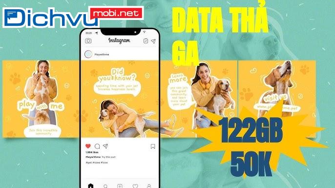Đăng ký gói THAGA100 MobiFone nhận 122GB/ tháng giá chỉ 50K