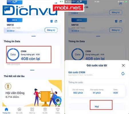 Cách huỷ gói 3G của MobiFone như thế nào? Cú pháp?