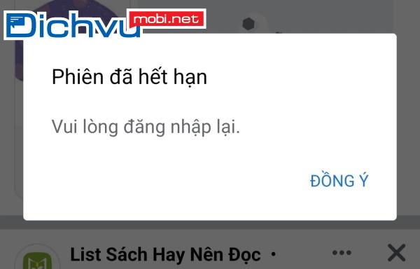 Cách lấy lại tài khoản Facebook khi phiên bản hết hạn