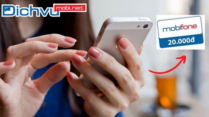 Cách mua ngày sử dụng MobiFone bằng tài khoản khuyến mãi