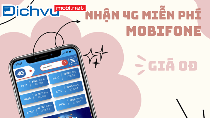 Cách nhận data 4G MobiFone miễn phí 0đ ít ai biết