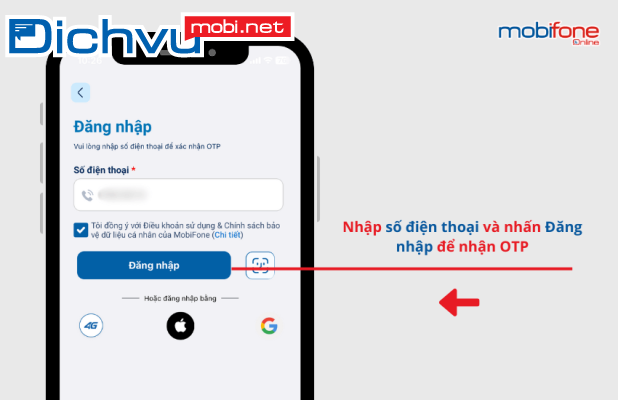 Cài đặt My MobiFone bản cũ cho Android, iPhone