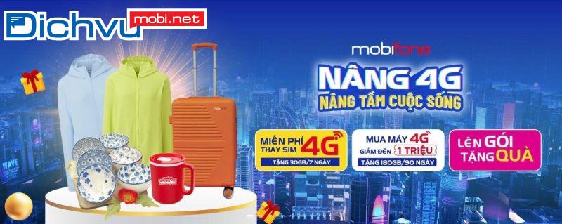 4 chương trình khuyến mãi đổi sim 4G MobiFone đang diễn ra