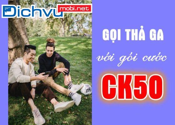 Nhận ngay 500 phút nội mạng khi đăng ký gói CK50 MobiFone