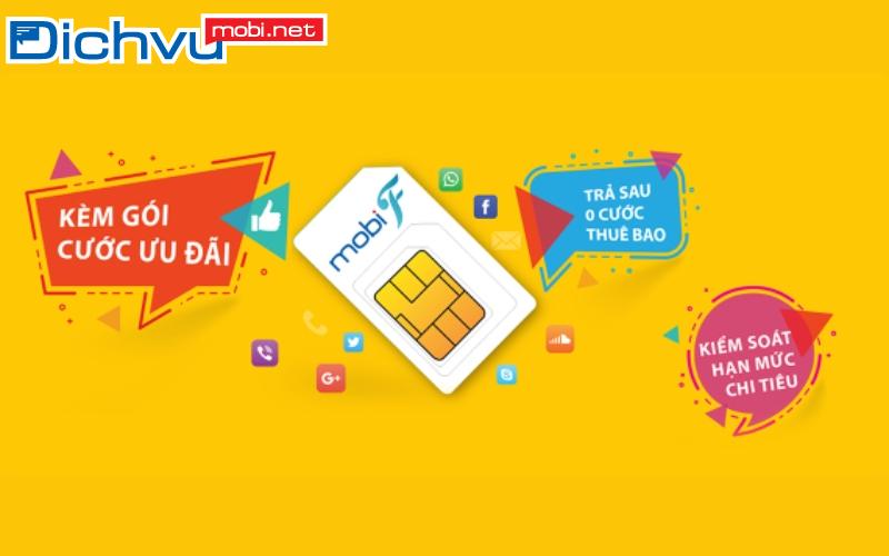 Đăng ký thuê bao trả trước MobiCard dễ dàng, không cước thuê bao