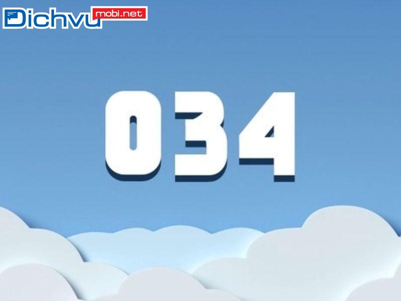 Đầu số 034 là mạng gì ?