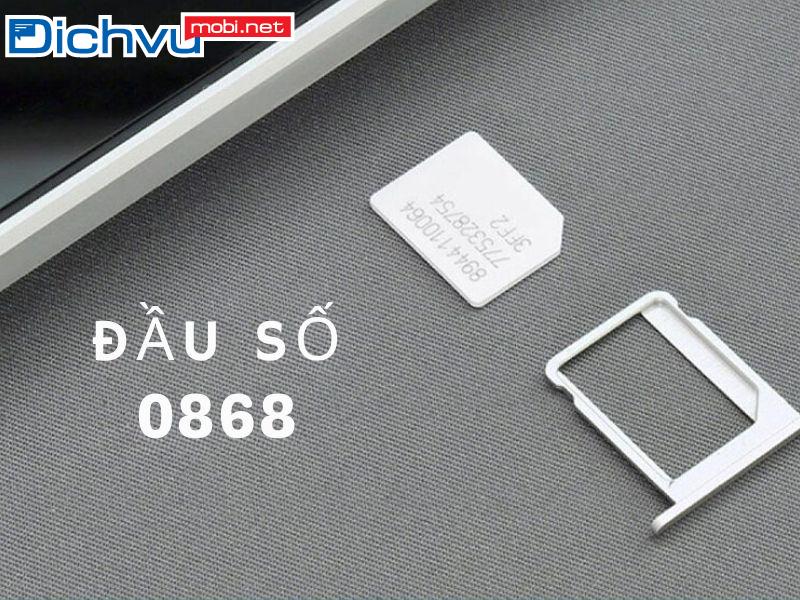 Đầu số 0868 là mạng gì?