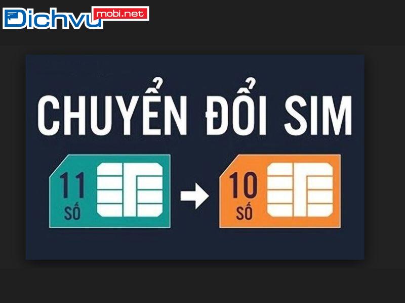 Đầu số không bị thay đổi khi chuyển đổi sim