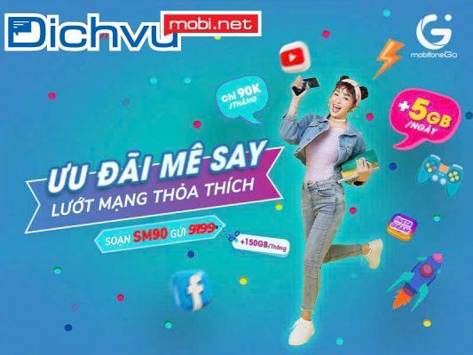 Gói CS119 MobiFone tặng 90GB, 530 phút gọi sài cả tháng chỉ 119K